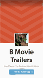 Mobile Screenshot of bmovietrailers.com
